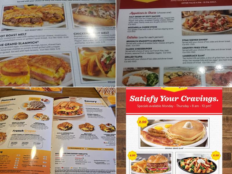 Denny's Menu