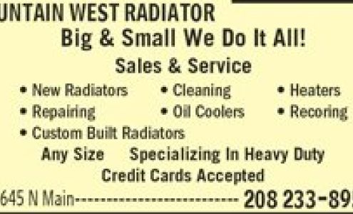 Mountain West Radiator & Repair