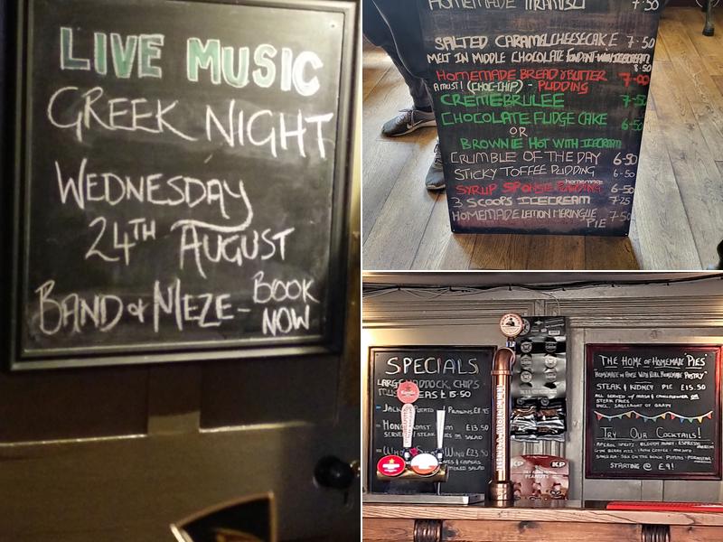 The Two Brewers, Northaw, EN6 4NW Menu