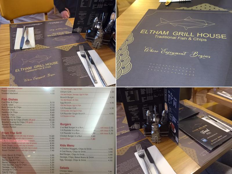 Eltham Grill House Menu