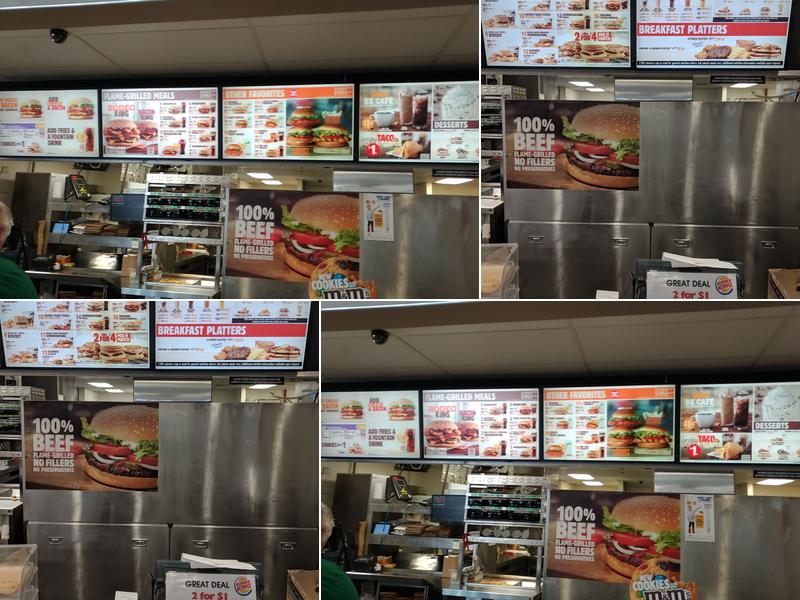 Burger King Menu