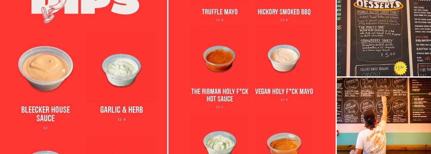 Yard Sale Pizza Menu