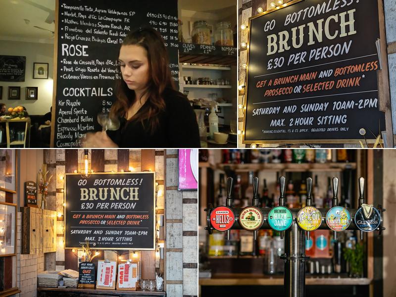 The Sparrowhawk - Crystal Palace Menu