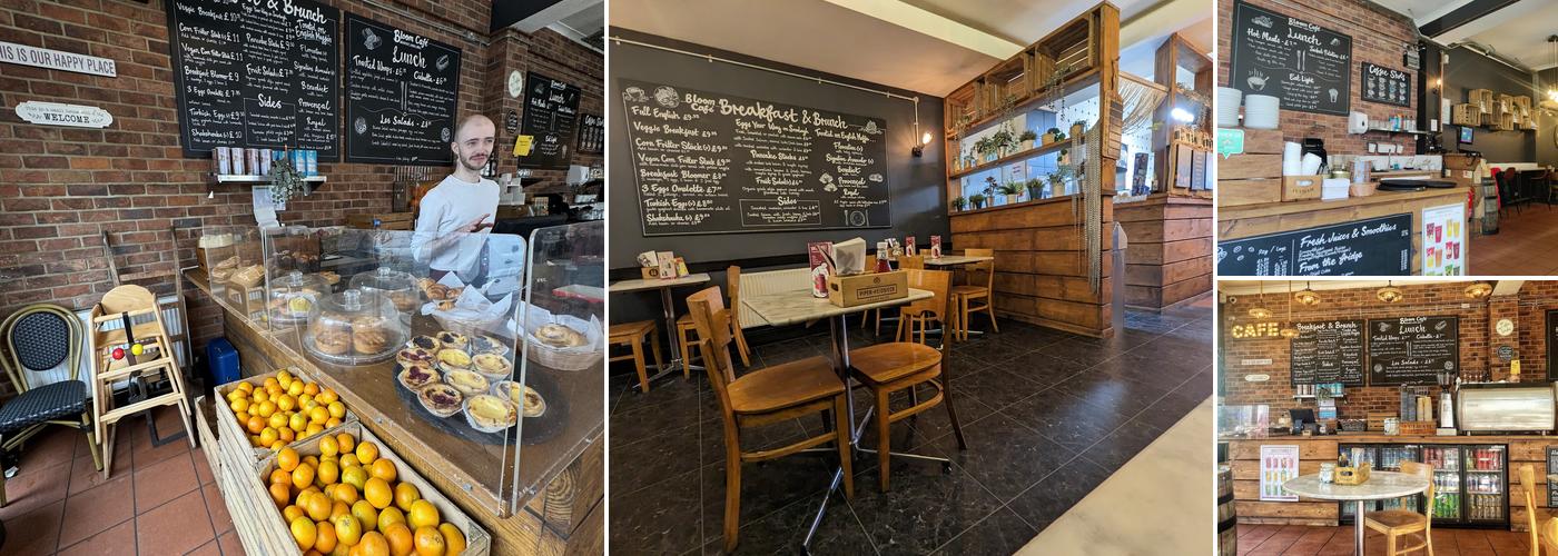 Bloom café crystalpalace Menu