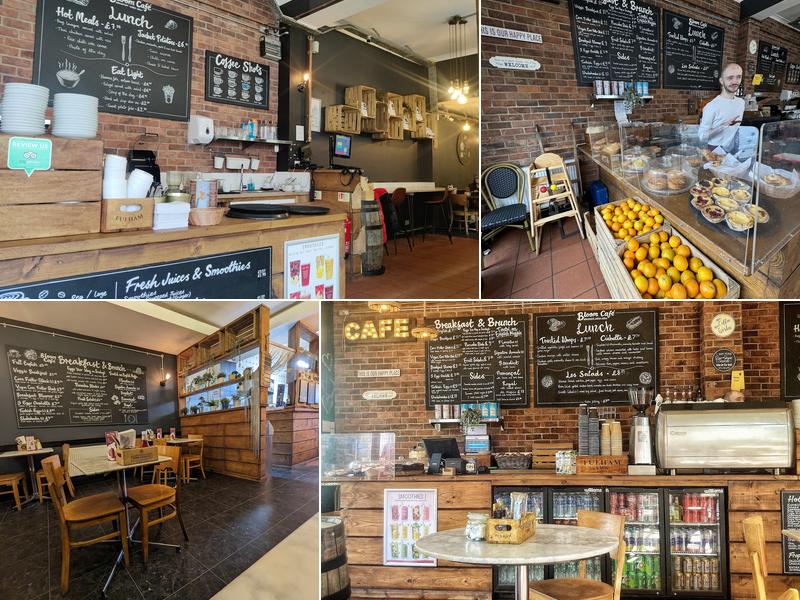 Bloom café crystalpalace Menu