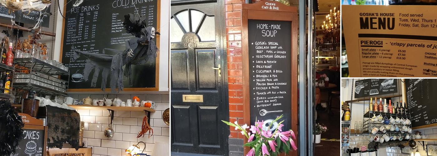 Gosia's Cafe and Deli Menu
