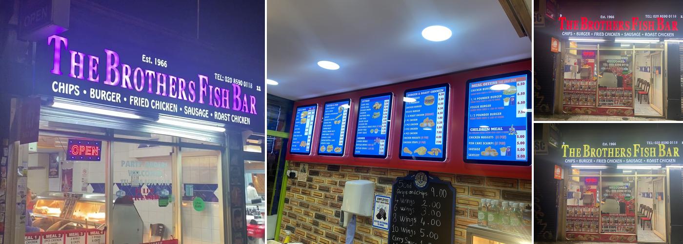 The Brothers Fish Bar Menu