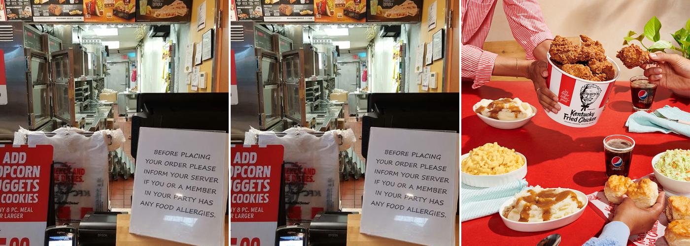 KFC Menu