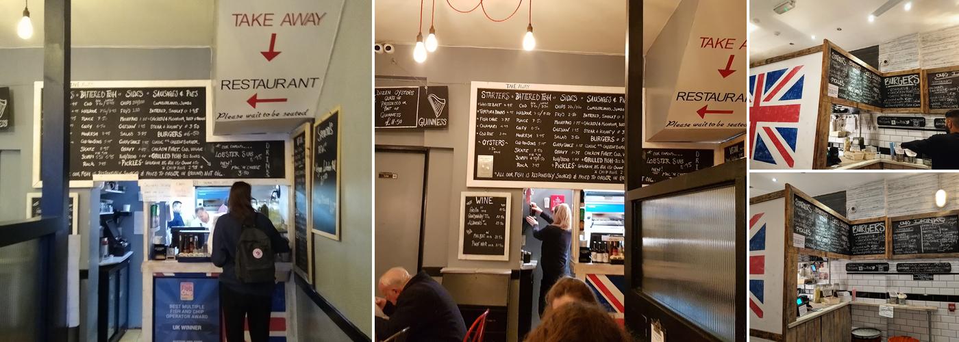 Sutton and Sons Fish & Chips Menu