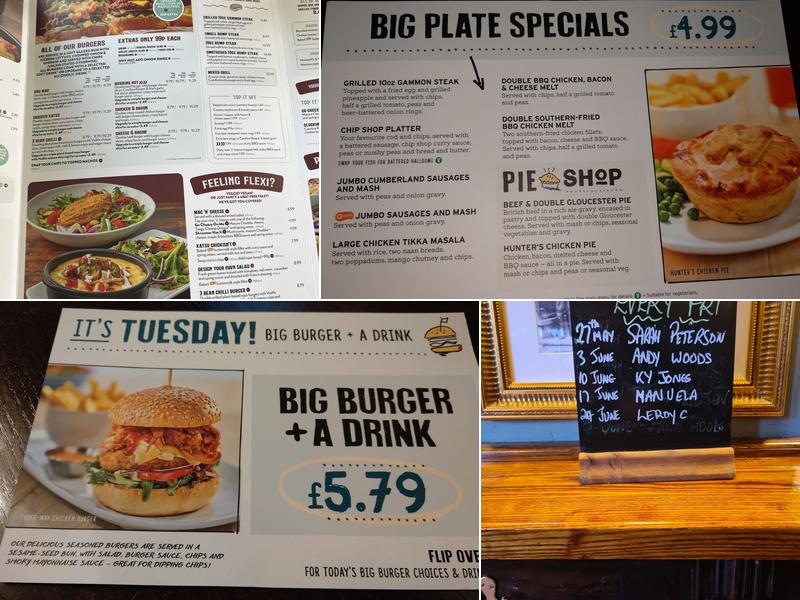 Old Bank Sutton Menu