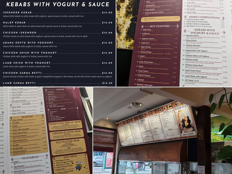 Wood Oven BBQ POTTERS BAR Menu