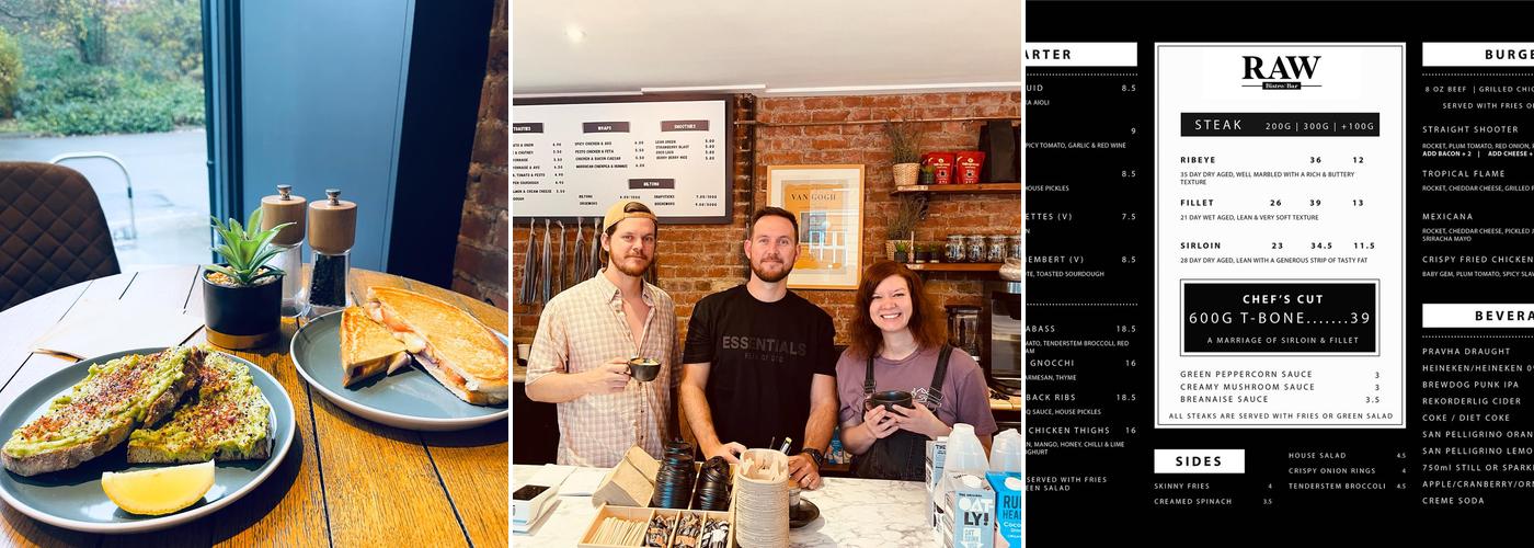 Raw Bistro Menu