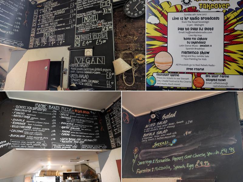 Royal Sovereign Menu