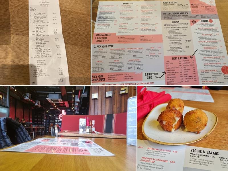 Steakout Norbury Menu