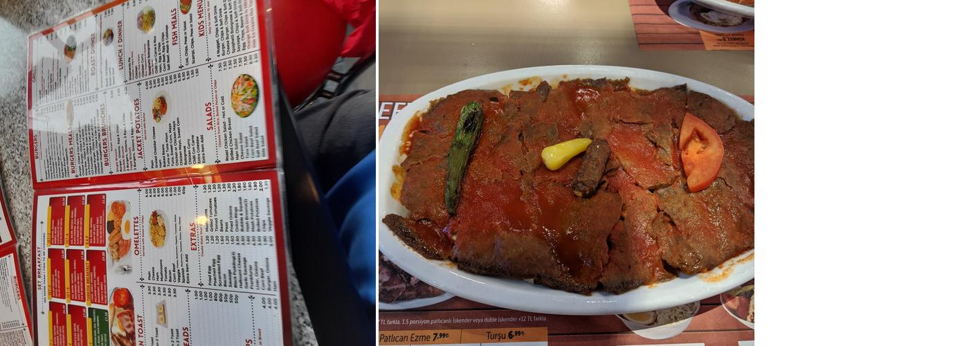 Giggling Sausage Menu