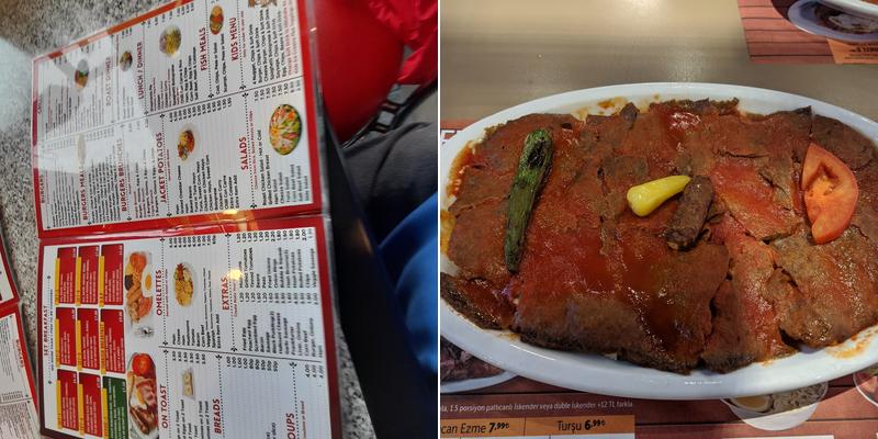 Giggling Sausage Menu