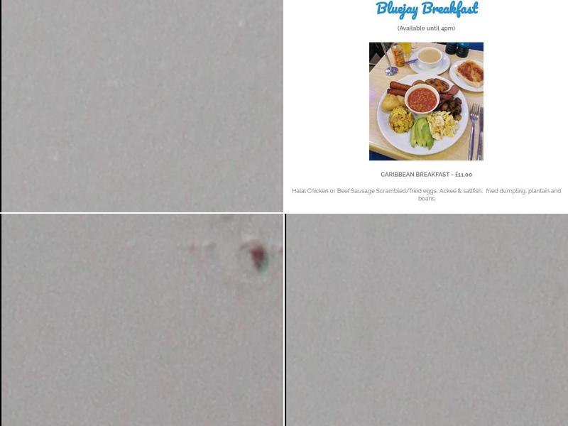 Bluejay Cafe London Menu