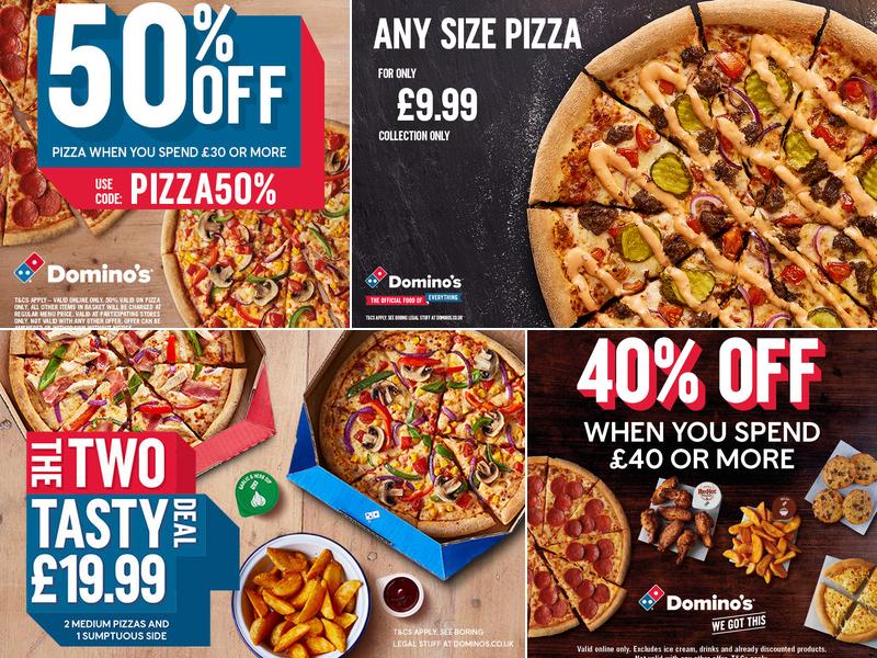 Domino's Pizza - Braintree Menu