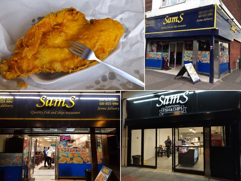 Sams fish and chips