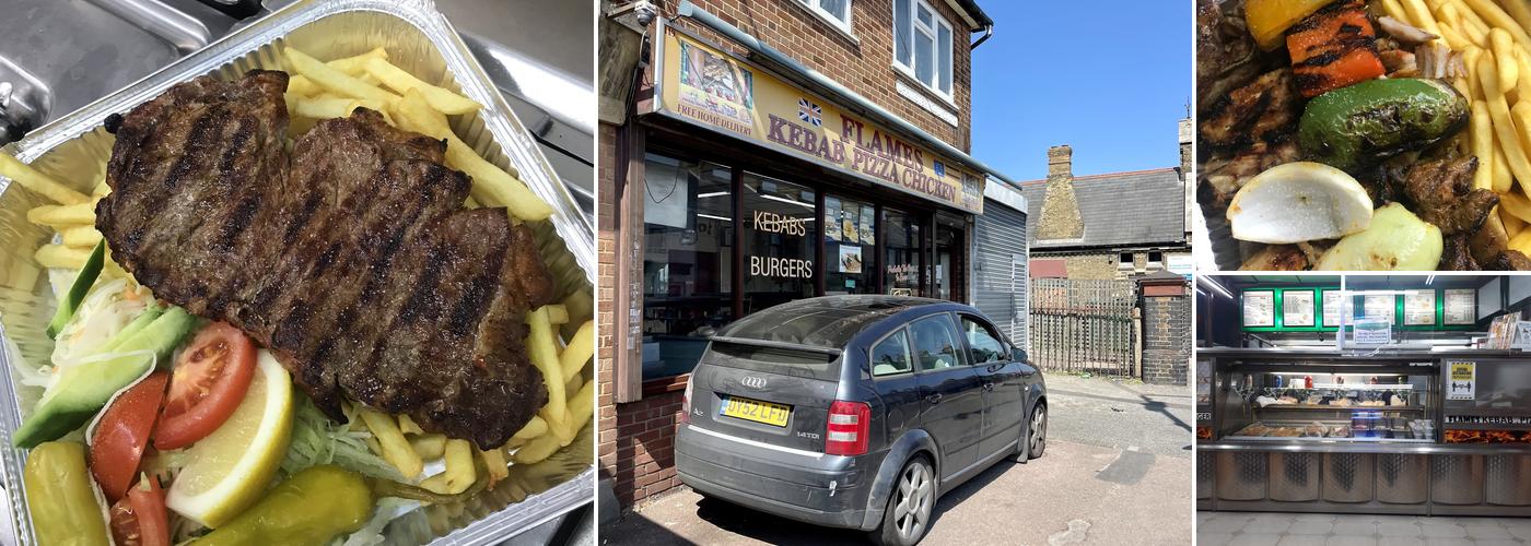 Flames Kebab Pizza Chicken