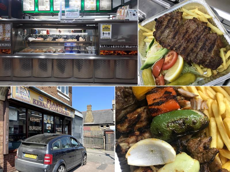 Flames Kebab Pizza Chicken