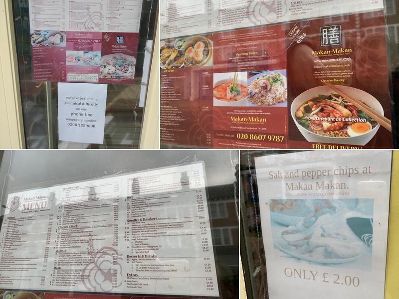 Makan Makan Menu