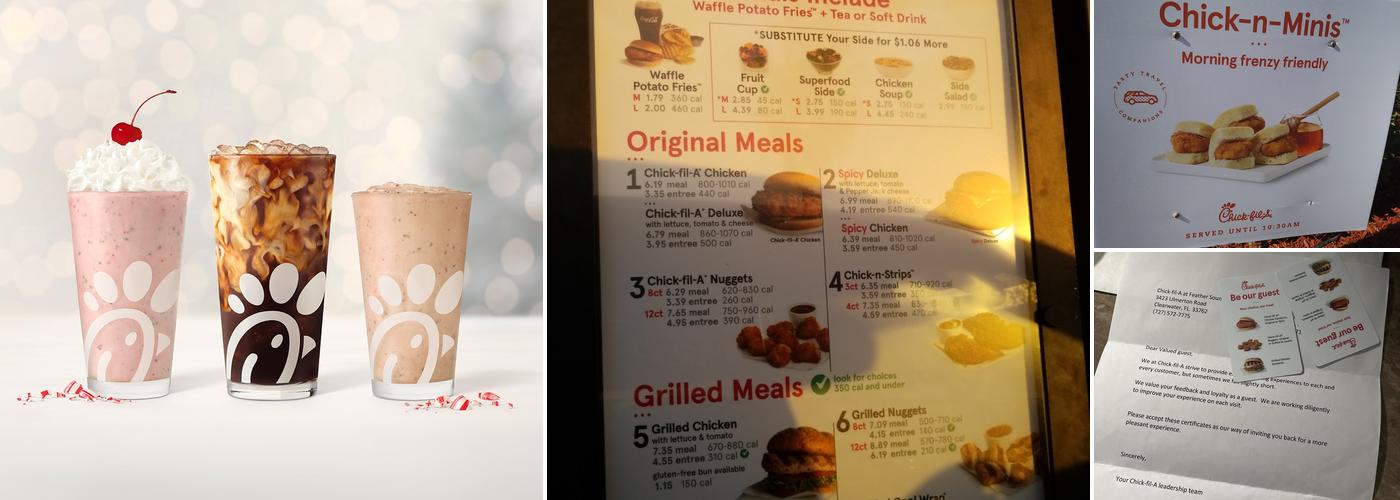 Chick-fil-A Menu