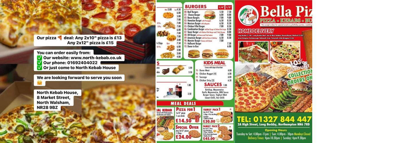 Danny's Pizza And Grill Menu