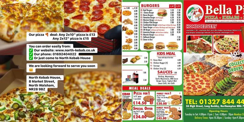 Danny's Pizza And Grill Menu