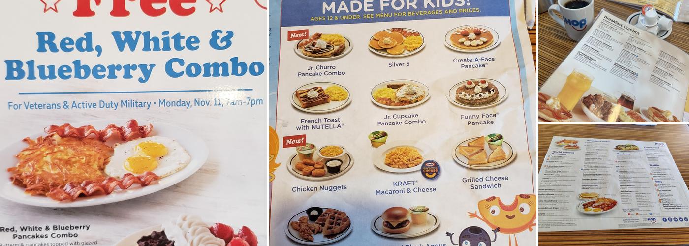 IHOP Menu
