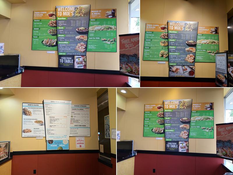 Moe's Southwest Grill Menu