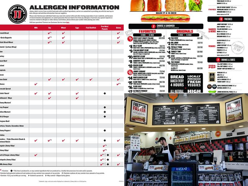 Jimmy John's Menu