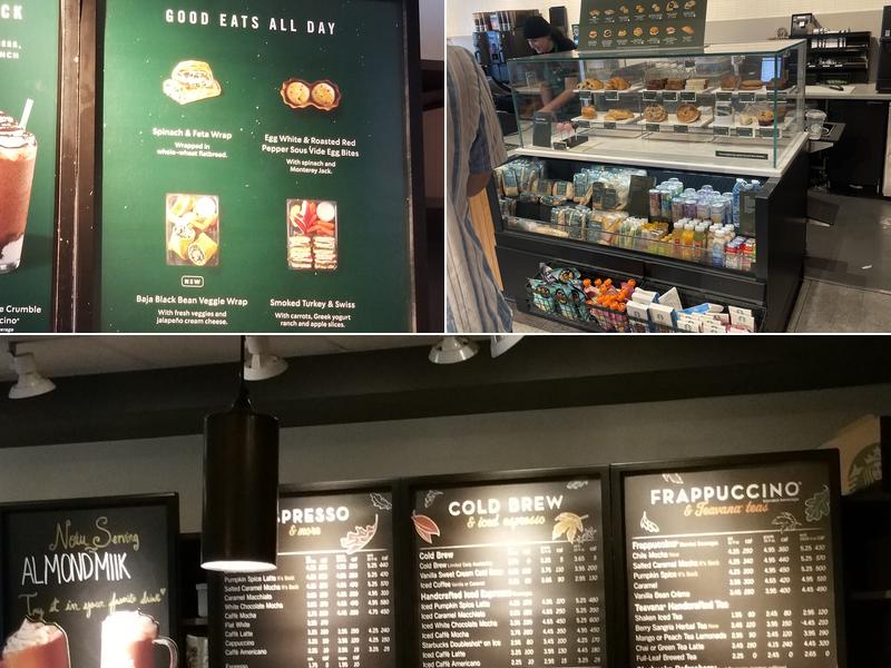 Starbucks Coffee Company Menu