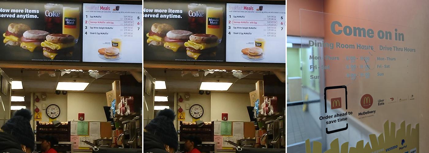 McDonald's Menu