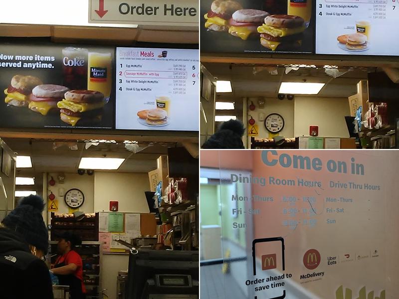 McDonald's Menu