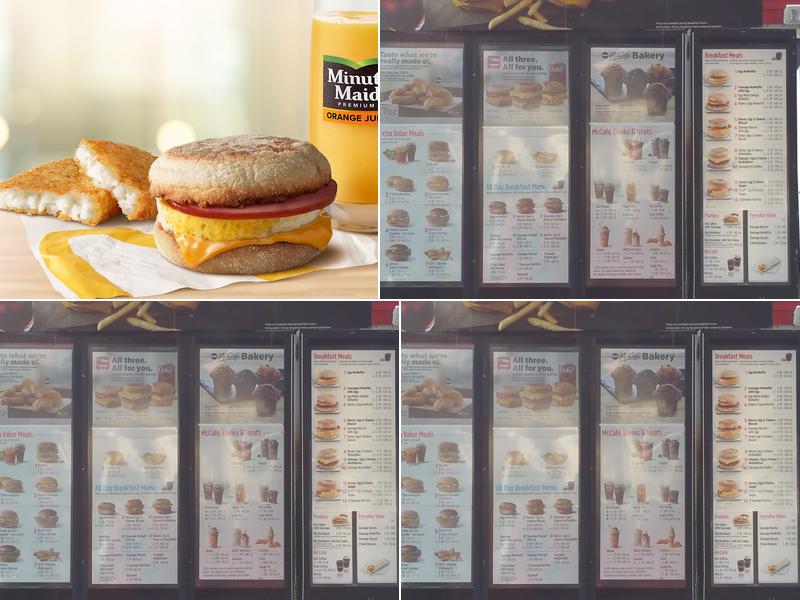 McDonald's Menu