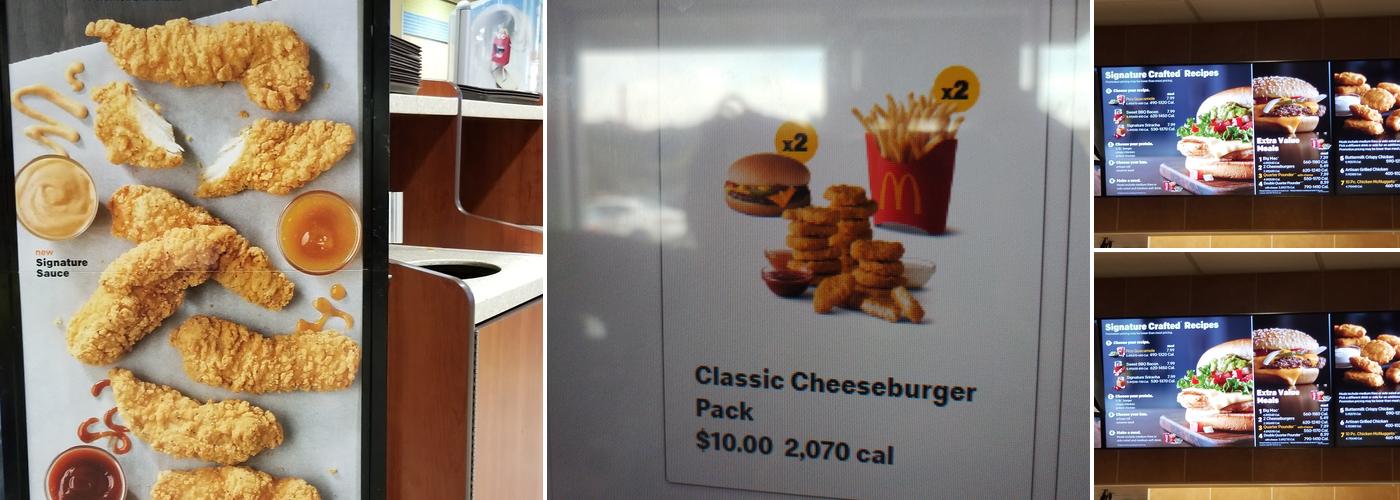 McDonald's Menu
