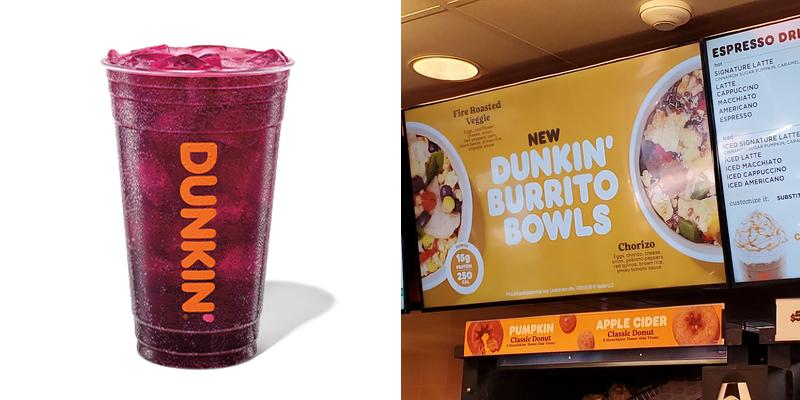 Dunkin' Menu