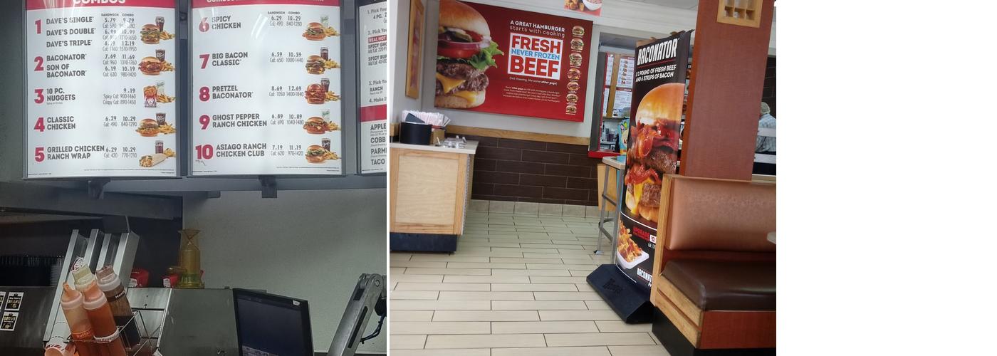 Wendy's Menu