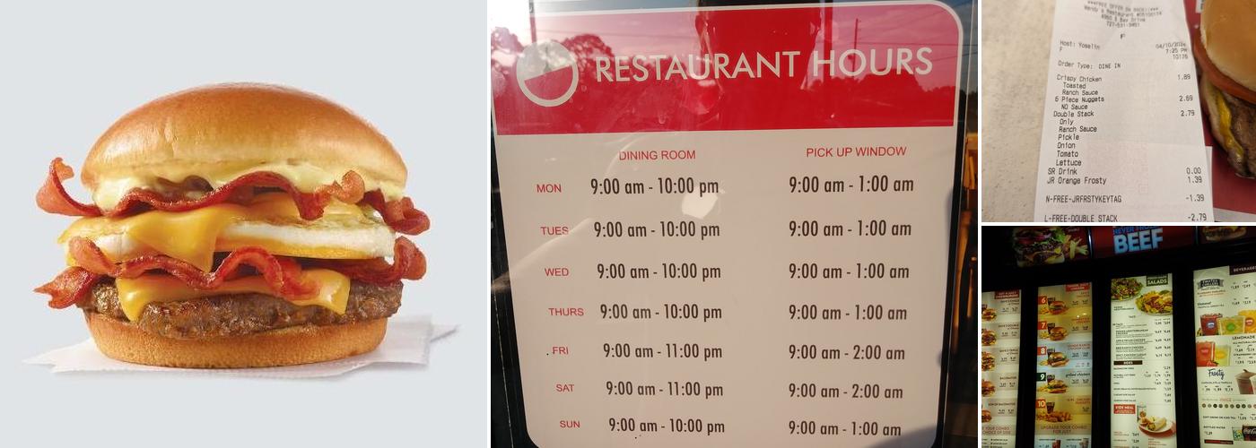 Wendy's Menu