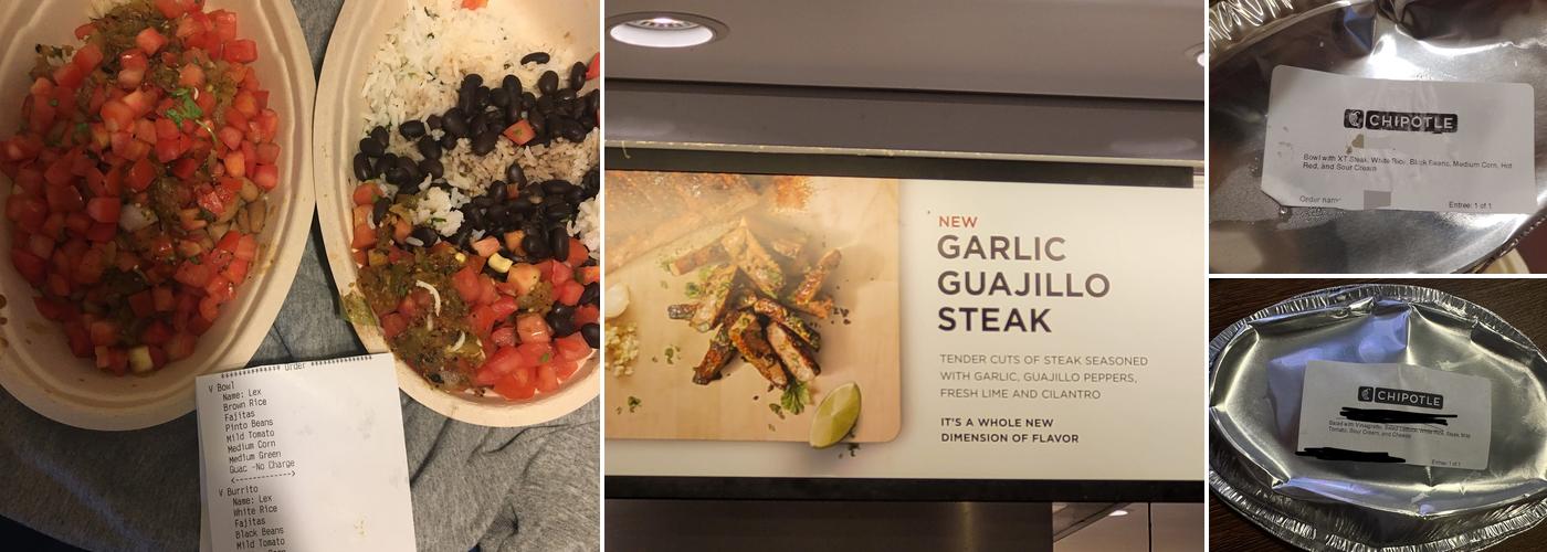 Chipotle Mexican Grill Menu