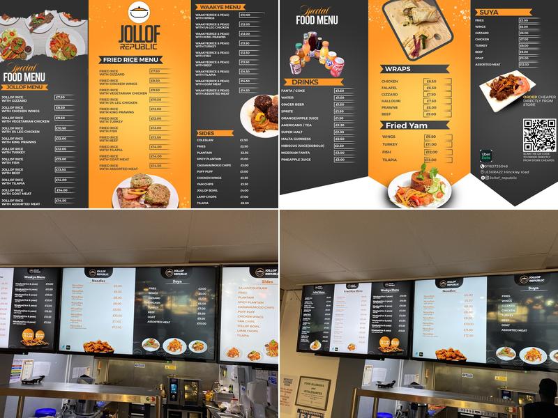 Jollof Republic Menu