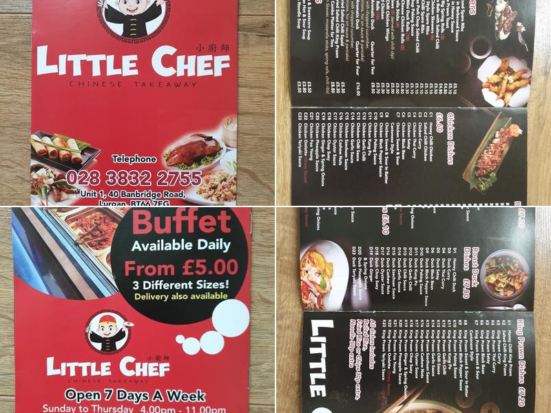 Little Chef (Lurgan) Menu