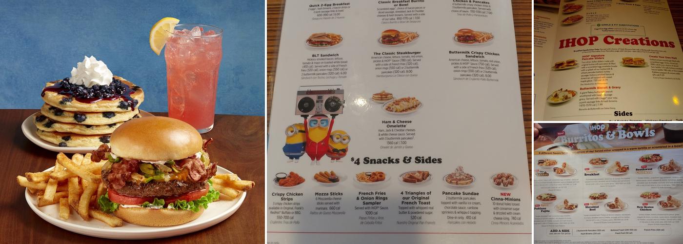 IHOP Menu