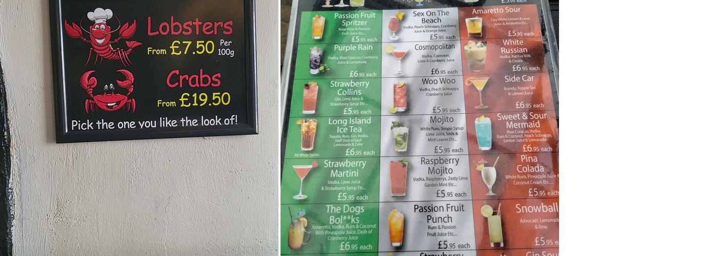 The Olive Garden Menu