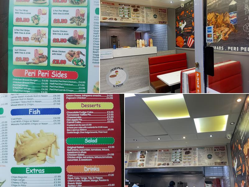 Peri Peri & Pizza Menu