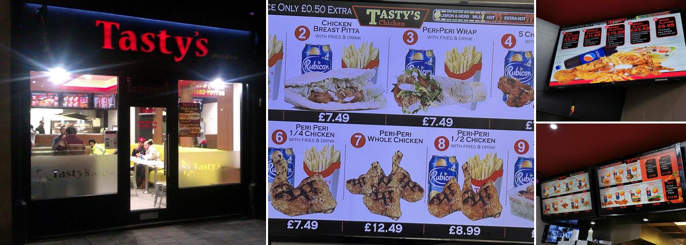 Tasty's Peri Peri Menu