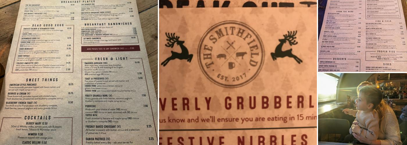 The Smithfield Menu