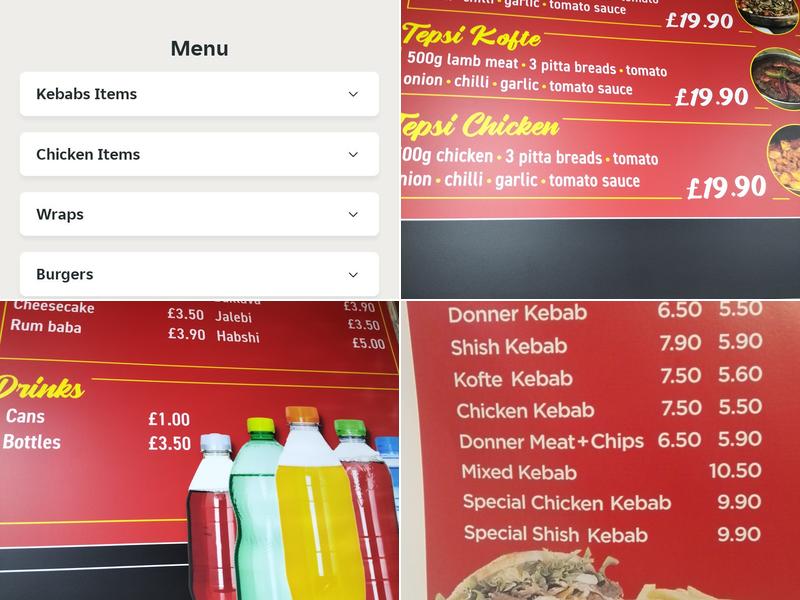 Best Kebab Menu