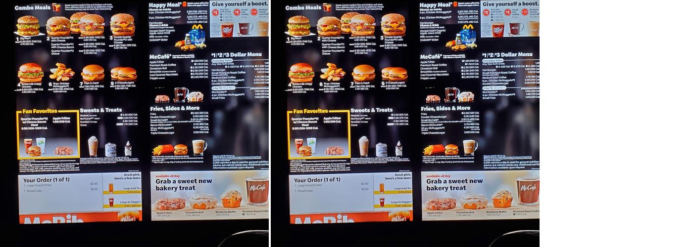 McDonald's Menu